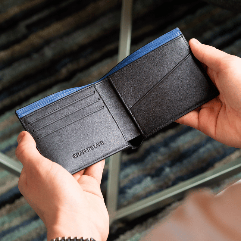The Original™ Top-Grain Calfskin Bifold Wallet - GRAPHITE LANE